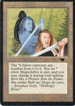 MTG: Antiquities: Shapeshifter: Moderately Played Condition - Image 1