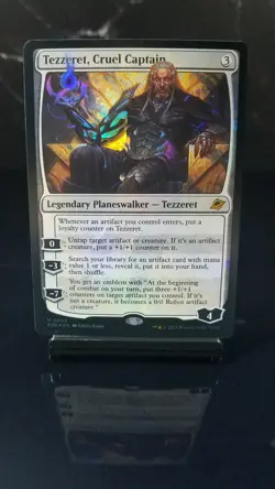 Tezzeret, Cruel Captain Foil x1 #2 - Edge of Eternities (EOE) - Ships In PWE - Image 1