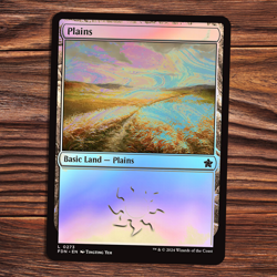 Plains - FOIL - Foundations - Magic the Gathering - Image 1