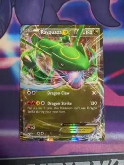 Pokemon TCG Rayquaza EX 60/108 XY Roaring Skies Ultra Rare LP - Image 1