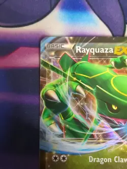 Pokemon TCG Rayquaza EX 60/108 XY Roaring Skies Ultra Rare LP - Image 3