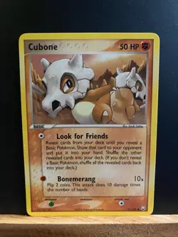 Cubone 51/109 - Common (Team Rocket Returns 2004) Pokemon Card - Image 1