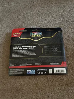 Pokemon Paldean Fates Tech Sticker Collection Maschiff 3 Pack Blister - Image 2
