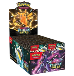 Pokemon Scarlet and Violet Paldean Fates Factory Sealed Booster Bundle Display - Image 1
