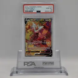 2022 Pokemon SWSH Lost Origin #177 FA/Rotom V PSA 10 GEM MT - Image 1