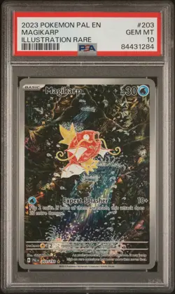 2023 Pokemon Magikarp Illustration Rare PSA 10 Gem MT #203 - Image 1