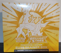 Pokemon Sword & Shield Brilliant Stars Pokemon Center ETB Factory Sealed 820650850066 - Image 1
