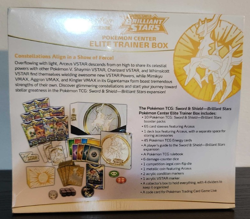 Pokemon Sword & Shield Brilliant Stars Pokemon Center ETB Factory Sealed 820650850066 - Image 2