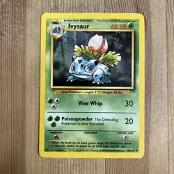 Pokemon TCG Ivysaur Base Set 30/102 Regular Unlimited Uncommon HP - Image 1