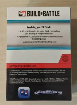 POKEMON SCARLET & VIOLET: DESTINED RIVALS BUILD AND BATTLE KIT BOX - Image 2