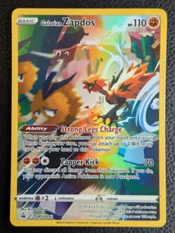 Galarian Zapdos - SWSH283 Black Star Promo (Pokemon) Full Art - Image 1