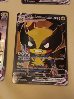 4 Pikachu Pokemon Card Holo GX VSTAR VMAX GX EX Cosplay Art - Image 4