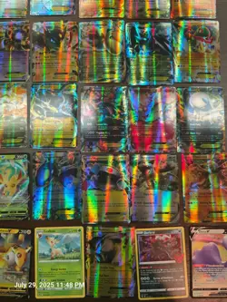 45 assorted Pokemon cards from common to EX, GX, and V - Image 3
