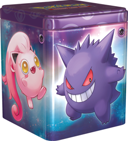 POKEMON TCG Q1 2024 STACKING TIN (1) WITH 3 PACKS & 2 STICKER SHEETS NEW SEALED - Image 2