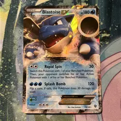 Pokemon Blastoise EX 29/146 XY Base Set Ultra Rare Holo LP - Image 1