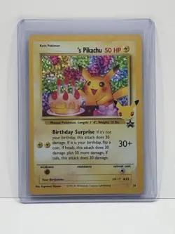 ______'s Pikachu 24/53 Celebrations Classic Collection Holo TCG Pokemon 25th Anv - Image 1