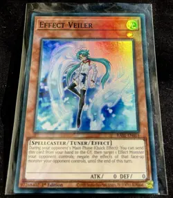 Effect Veiler Super Rare 1st Edition Mint Yu-Gi-Oh! Card [RA01-EN003] - Image 2
