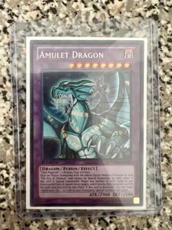 🔥 Yugioh Amulet Dragon DRLG-EN003 SECRET RARE 1ST EDITION HOLOFOIL 🔥 - Image 1
