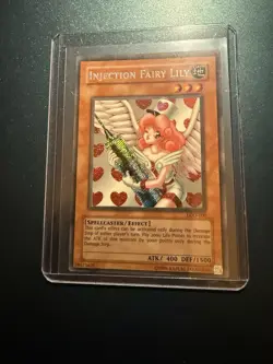 Injection Fairy Lily LOD-100 - Secret Rare - Lightly Played Unlimited YuGiOh! TC - Image 2