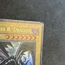 Red-Eyes Black Dragon SDJ-001 1st Edition Ultra Rare Yu-Gi-Oh Card Played MP - Image 3