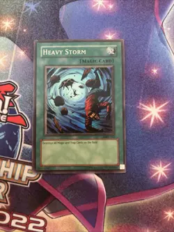 (YBL) Yu-Gi-Oh TCG Heavy Storm MRD-142 Super Rare Holo Unlimited MP - Image 1