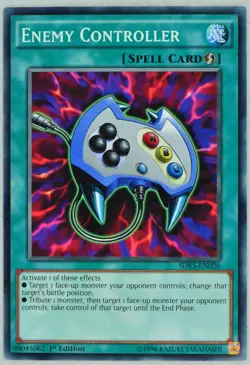 Yugioh! Enemy Controller SDKS-EN026 Common 1st Edition - Image 1