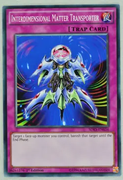 Yugioh! Interdimensional Matter Transporter SDKS-EN034 Common 1st Edition - Image 1