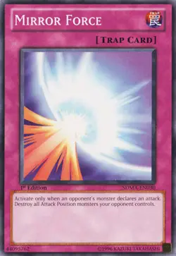 Yu-Gi-Oh! - Mirror Force (SDMA-EN030) - Structure Deck Marik - Common - NM - Image 1