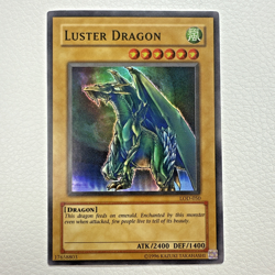 Yugioh Luster Dragon LOD-050 Unlimited Super Rare Holo - LP-NM - Image 1