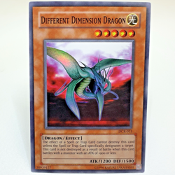Yugioh Different Dimension Dragon DCR-015 Unlimited Super Rare Holo - NM - Image 1