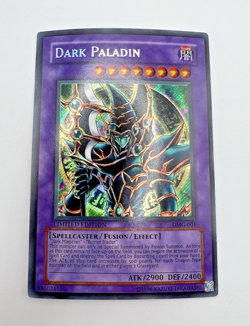 Vintage Yu-Gi-Oh! Dark Paladin (DMG-001, Limited Edition) Heay Play - Image 1
