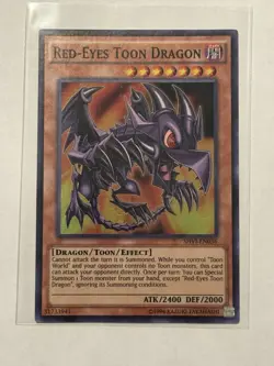 Red-Eyes Toon Dragon - SHVI-EN036 - Super Rare - 1st Edition - Yugioh - Image 1