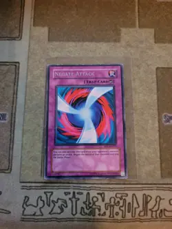 YUGIOH TCG NEGATE ATTACK DP1-EN027 RARE UNLIMITED EDITION LP - Image 1