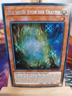 Der weisse Stein der Uralten LCKC-DE011 Secret Rare DE NM YUGIOH - Image 1