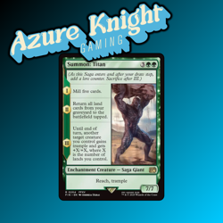 MTG - Summon: Titan (0204) - Final Fantasy - NM - Image 1