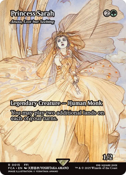 Princess Sarah - FCA #15 | NORMAL | NM | MTG | BORDERLESS | FULL ART - Image 1