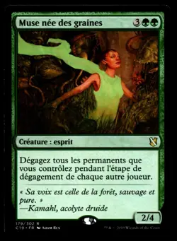 MRM FR/VF Muse Nee des Graines - Seedborn Muse MTG magic C19 - Image 1