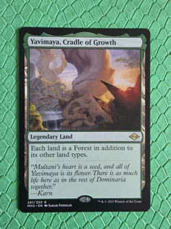 Yavimaya, Cradle of Growth - Modern Horizons 2 (NM) - Image 1