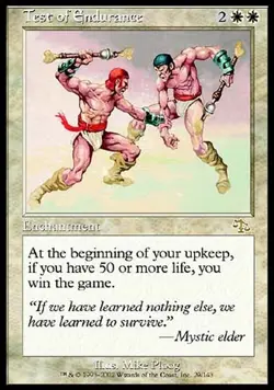 Test of Endurance ~ Judgment [ Excellent ] [ Magic MTG ] - Image 1