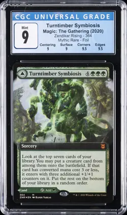 2020 MAGIC: THE GATHERING #364 TURNTIMBER SYMBIOSIS CGC 9 - Image 1