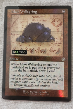 Ichor Wellspring (Schematic) (Serial Numbered 99) Brothers' War: Retro Frame... - Image 1