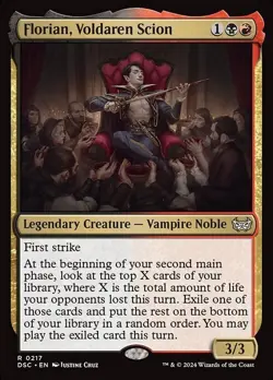 Florian, Voldaren Scion ~ Commander: Duskmourn [ NM ] [ Magic MTG ] - Image 1