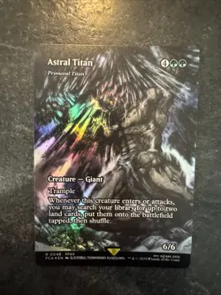 Astral Titan - Primeval Titan (Showcase) Final Fantasy: Through the Ages Foil - Image 1