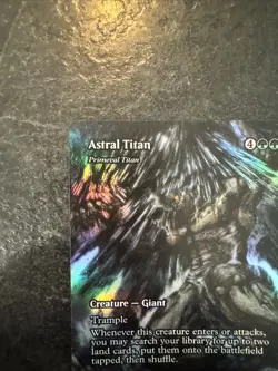Astral Titan - Primeval Titan (Showcase) Final Fantasy: Through the Ages Foil - Image 3
