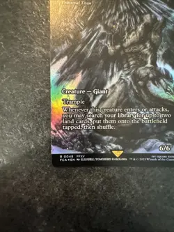 Astral Titan - Primeval Titan (Showcase) Final Fantasy: Through the Ages Foil - Image 4