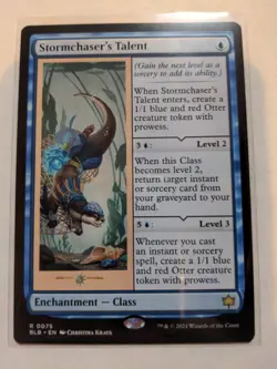 Magic: The Gathering Stormchaser's Talent - Bloomburrow (BLB) - 75 - Nearmint No - Image 1