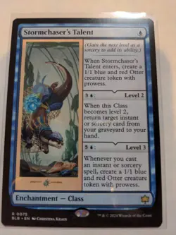 Magic: The Gathering Stormchaser's Talent - Bloomburrow (BLB) - 75 - Nearmint No - Image 3