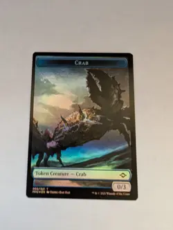Clue - Crab Token NM/M* FOIL Modern Horizons 2 ENGLISH 015/021 mtg - Image 1