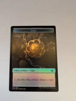 Clue - Crab Token NM/M* FOIL Modern Horizons 2 ENGLISH 015/021 mtg - Image 2