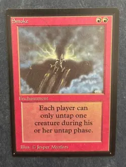 MTG INTERNATIONAL EDITION SMOKE IE / CE CLIPPED CORNERS COLLECTOR'S LIKE BETA - Image 3